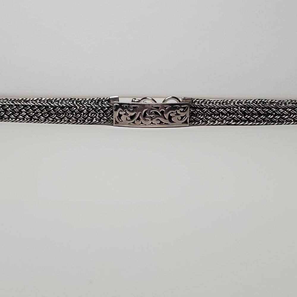 Lois Hill Choker Woven Chain Necklace - Picture 9 of 11